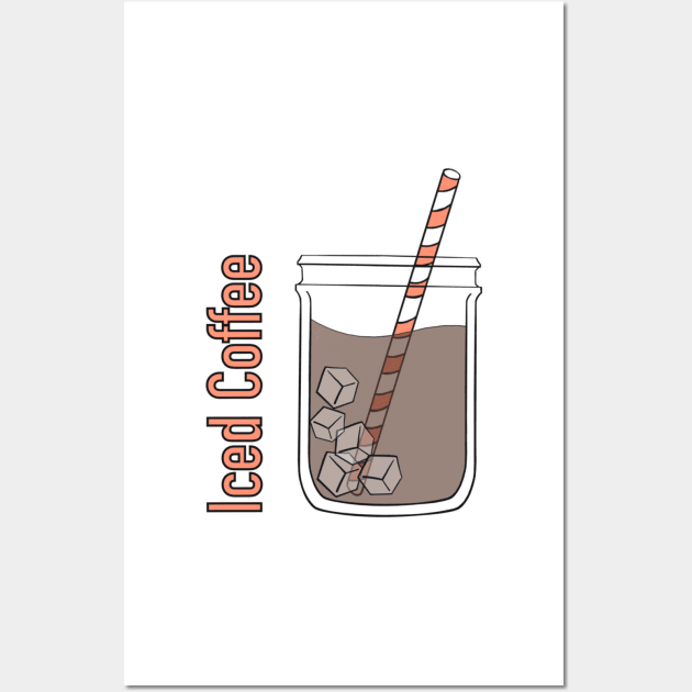 Iced Coffee Wall Art by smoochugs